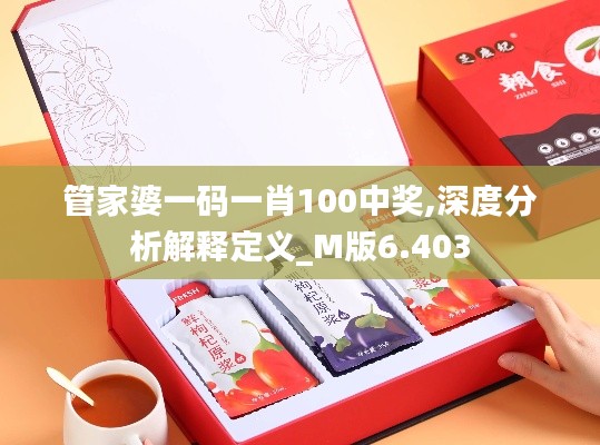 管家婆一码一肖100中奖,深度分析解释定义_M版6.403
