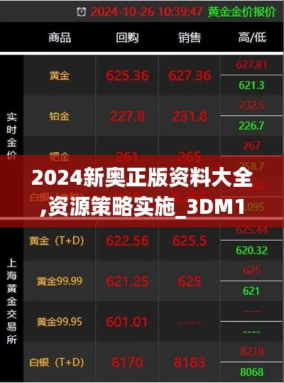 2024新奥正版资料大全,资源策略实施_3DM10.627