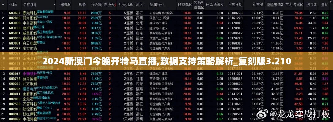 2024新澳门今晚开特马直播,数据支持策略解析_复刻版3.210