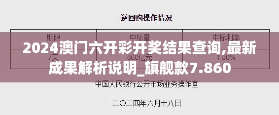 2024澳门六开彩开奖结果查询,最新成果解析说明_旗舰款7.860