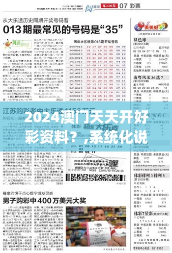 2024澳门天天开好彩资料？,系统化说明解析_S110.495