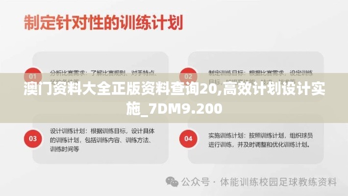 澳门资料大全正版资料查询20,高效计划设计实施_7DM9.200