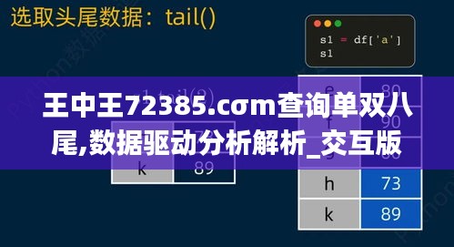 王中王72385.cσm查询单双八尾,数据驱动分析解析_交互版110.425