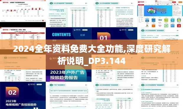 2024全年资料免费大全功能,深度研究解析说明_DP3.144