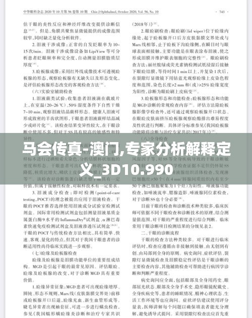 马会传真-澳门,专家分析解释定义_3D10.990