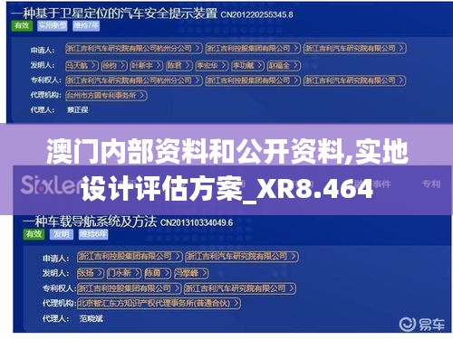 澳门内部资料和公开资料,实地设计评估方案_XR8.464