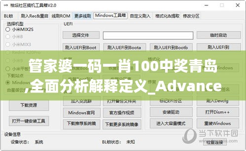 管家婆一码一肖100中奖青岛,全面分析解释定义_Advanced4.500