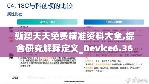 新澳天天免费精准资料大全,综合研究解释定义_Device6.367