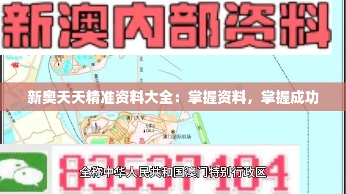 新奥天天精准资料大全：掌握资料，掌握成功