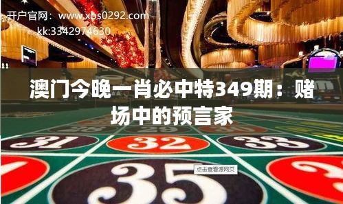 澳门今晚一肖必中特349期：赌场中的预言家