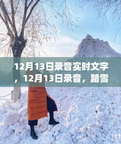 踏雪寻静，12月13日录音实时文字记录的心灵之旅