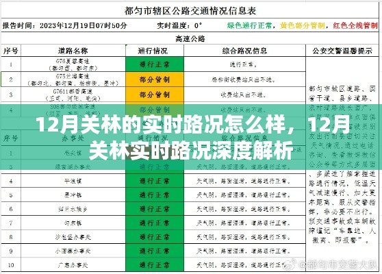 12月关林实时路况深度解析，路况分析与指南