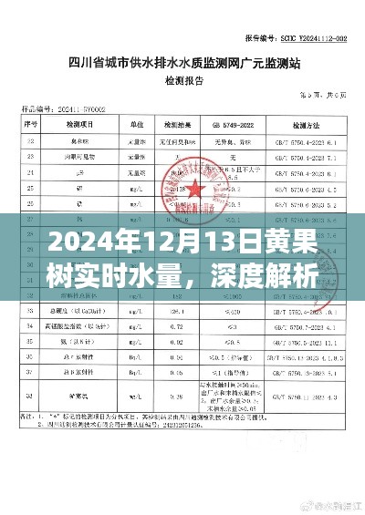 深度解析，黄果树瀑布实时水量测评报告——2024年12月13日