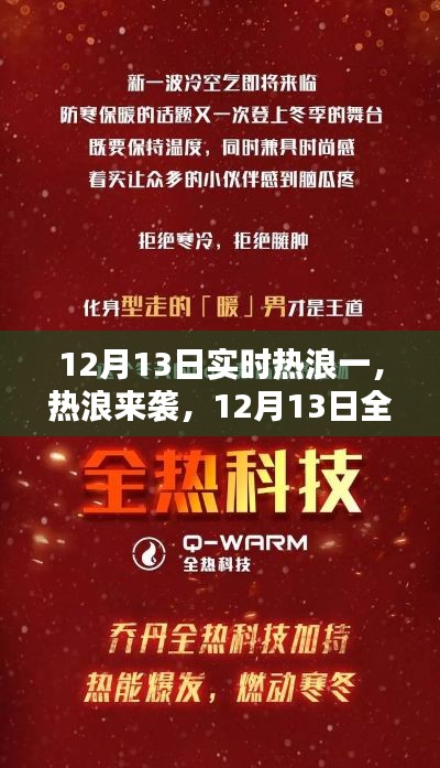 12月13日智能黑科技产品实时热浪一，引领未来科技风潮，热浪来袭
