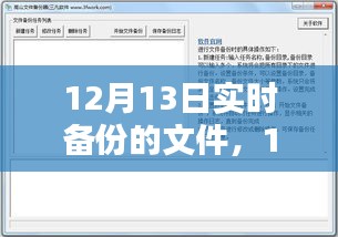 12月13日实时备份文件操作指南及其重要性