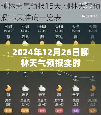 柳林天气预报实时更新（日期，XXXX年XX月XX日）
