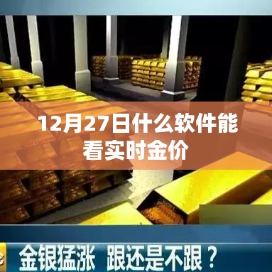 12月27日实时金价查看软件推荐