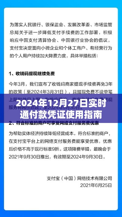 实时通付款凭证使用指南（2024年最新版）