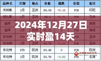 2024年12月27日实时盈利14天揭秘