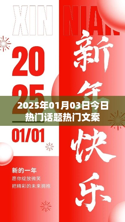2025年1月3日热门话题文案盘点