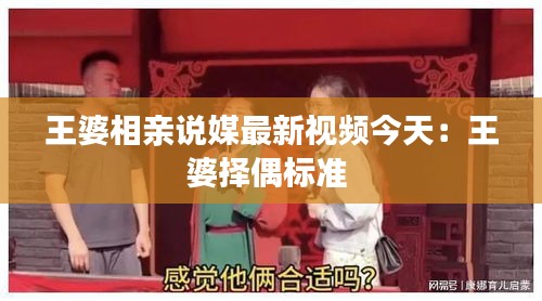 王婆相亲说媒最新视频今天：王婆择偶标准 