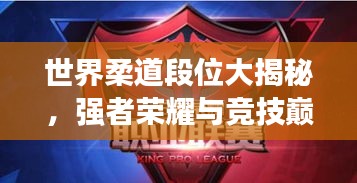 世界柔道段位大揭秘，强者荣耀与竞技巅峰对决！
