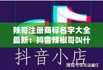 辣哥注册商标名字大全最新：抖音辣椒哥叫什么名字 