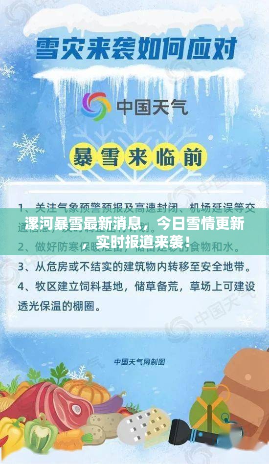 漯河暴雪最新消息，今日雪情更新，实时报道来袭！