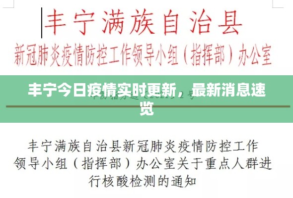 丰宁今日疫情实时更新，最新消息速览