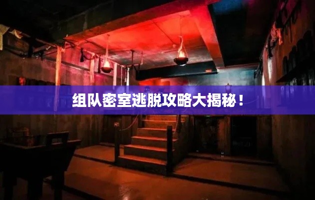 组队密室逃脱攻略大揭秘！