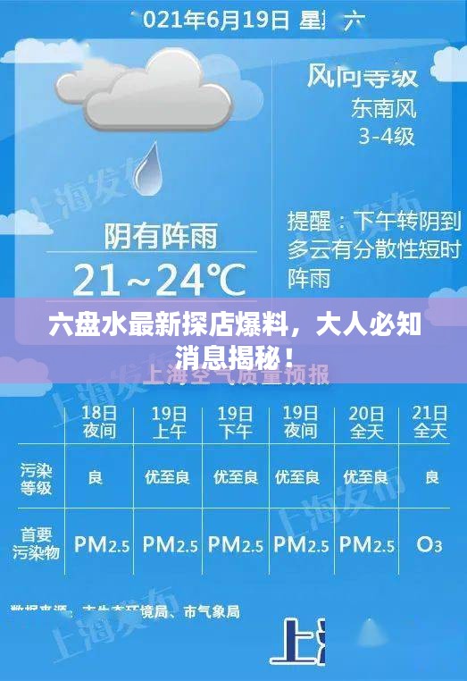六盘水最新探店爆料，大人必知消息揭秘！