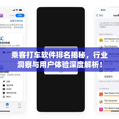 乘客打车软件排名揭秘，行业洞察与用户体验深度解析！