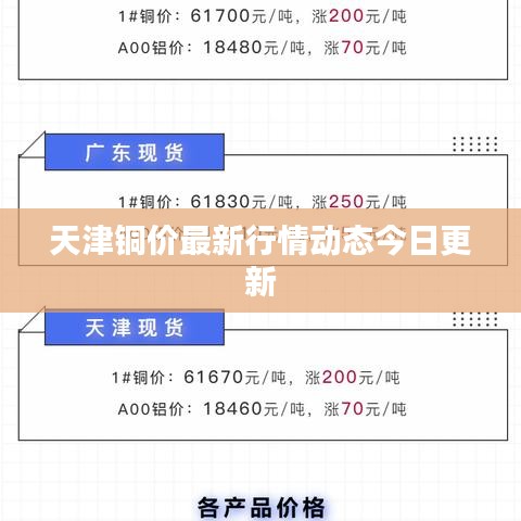 天津铜价最新行情动态今日更新