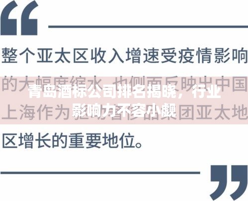青岛酒标公司排名揭晓，行业影响力不容小觑