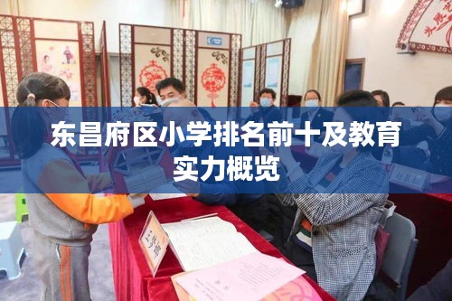 东昌府区小学排名前十及教育实力概览