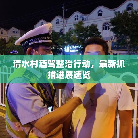 清水村酒驾整治行动，最新抓捕进展速览