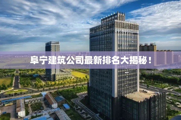 阜宁建筑公司最新排名大揭秘！