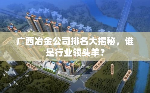 广西冶金公司排名大揭秘，谁是行业领头羊？