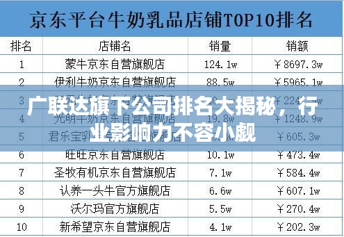 广联达旗下公司排名大揭秘，行业影响力不容小觑