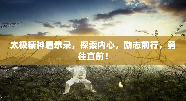 太极精神启示录，探索内心，励志前行，勇往直前！