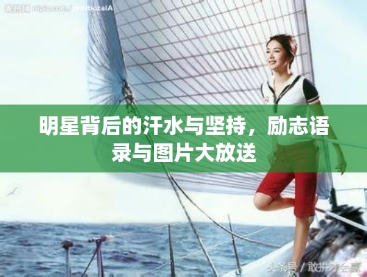 明星背后的汗水与坚持，励志语录与图片大放送