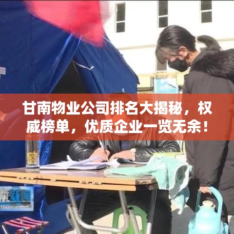 甘南物业公司排名大揭秘，权威榜单，优质企业一览无余！