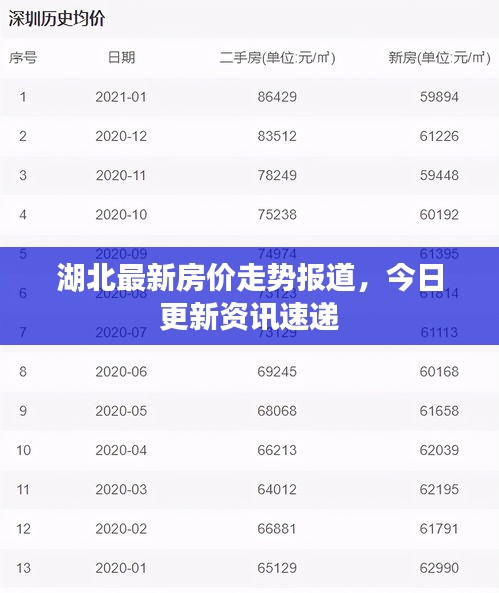 湖北最新房价走势报道，今日更新资讯速递
