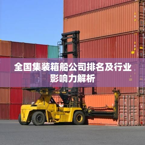 全国集装箱船公司排名及行业影响力解析