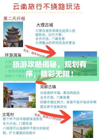 旅游攻略揭秘，规划有序，精彩无限！