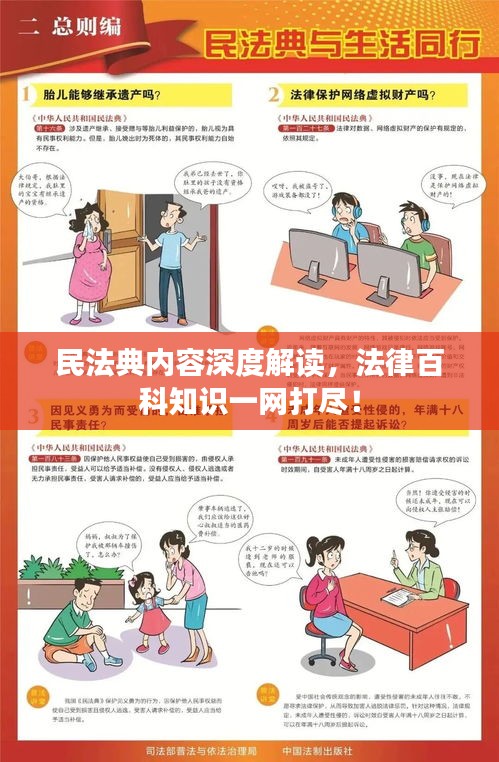 民法典内容深度解读，法律百科知识一网打尽！
