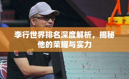 李行世界排名深度解析，揭秘他的荣耀与实力