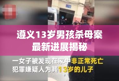 遵义13岁男孩杀母案最新进展揭秘