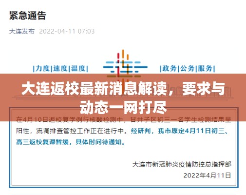 大连返校最新消息解读，要求与动态一网打尽