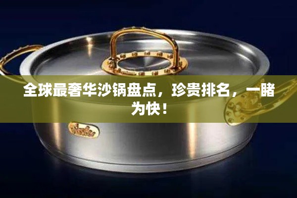 全球最奢华沙锅盘点，珍贵排名，一睹为快！